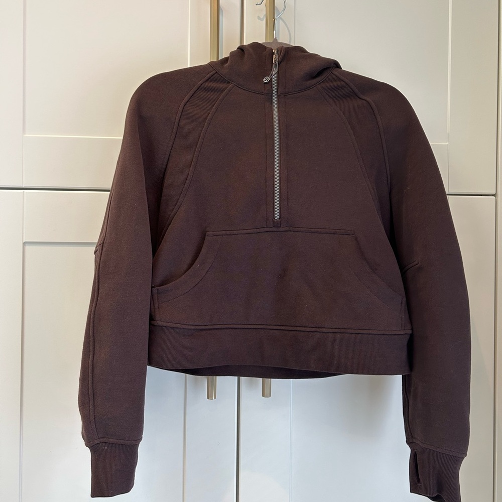 Lululemon Scuba Oversized half-zip Hoodie